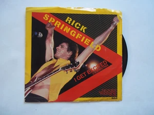 RICK SPRINGFIELD - I Get Excited / Kristina - 45 RPM 7" Record 1982 RCA - Picture 1 of 9