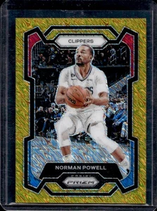 2023-24 Prizm Norman Powell Prizms Gold Shimmer FOTL #5/10 Clippers - Picture 1 of 2