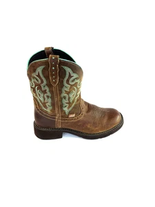 Justin Gypsy L9606 braune Damen-Westernstiefel aus Leder Cowgirl Größe 8,5 B L9606 - Bild 1 von 10