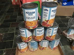 Mission Pride geschnittener gelber Pfirsich 15 Unzen, 24 Dosen/je 15 Unzen, Ablaufdatum:: 09/2028 - Bild 1 von 4