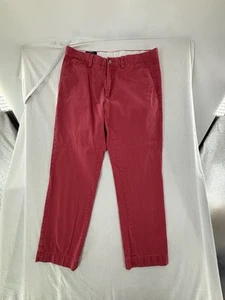 Polo Ralph Lauren El Polo Rosa Chino Calce Ajustado Pantalones Para Hombre 32x30 (31/27) - Imagen 1 de 9