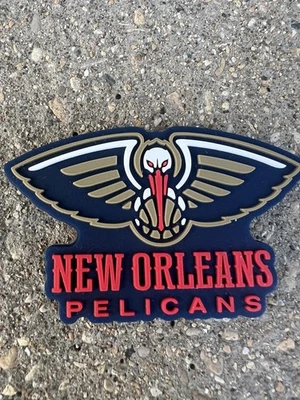 VINTAGE NBA NEW ORLEANS PELICANS RUBBER STANDINGS BOARD FRIDGE MAGNET 2025 NEW - Image 1 of 4