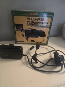 Vintage Open Box Maxon Hands Free Communicator MODEL 49 SX TWO WAY RADIO - Picture 1 of 4