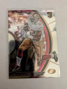Panini Select 2017 - Joe Williams RC #1 San Francisco 49ers 🏈 - Imagen 1 de 2