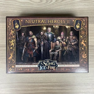 NEUTRAL HEROES II MINIATURES SET A SONG OF ICE & FIRE GAME OF THRONES CMON - Picture 1 of 6