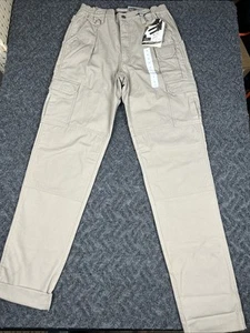 511 Tactical Hose Damen 8 Khaki Cargo Canvas Polizei Security NEU - Bild 1 von 14