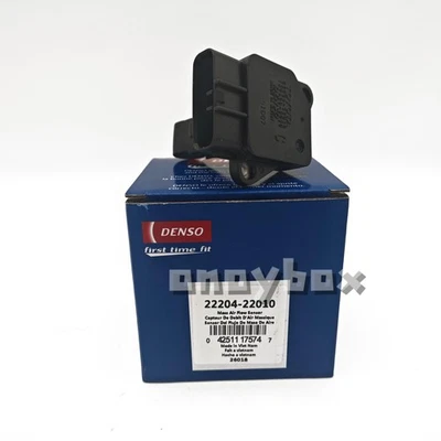 DENSO Mass Air Flow Meter MAF Sensor 22204-22010 Fits Toyota Lexus Scion Foto 1 de 4