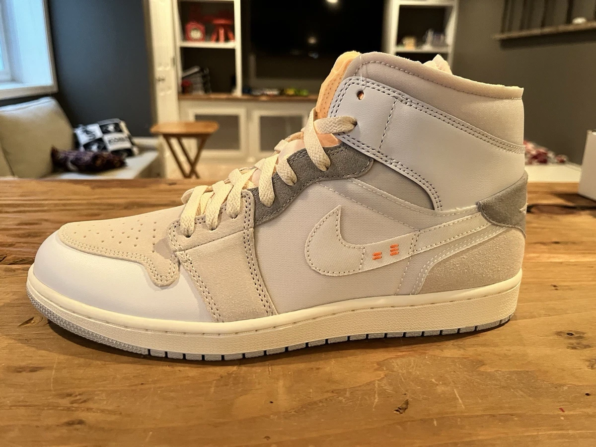 Preços baixos em Jordan 1 Mid SE Craft White 2022 | eBay