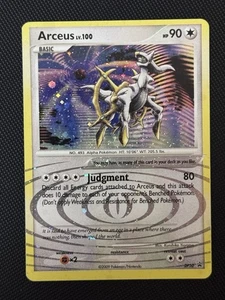 Carta Holo Promocional Arceus Blackstar LP - DP50 Pokémon Diamante y Perla 2009 - Imagen 1 de 2