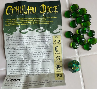 Cthulhu Dice Game - Steve Jackson Games - 2010 Ed. Version 1.0 - Image 1 of 2