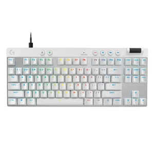Logitech G PRO X TKL RAPID Tenkeyless Keyboard -Analog Switches - White - Picture 1 of 4