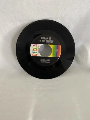 Brenda Lee - Break It To Me Gently / So Deep - Decca 31348 - VG+ - Image 1 of 2