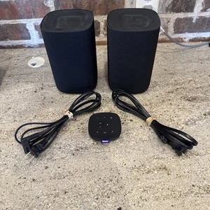 Roku 9030x Wireless Roku TV Speakers Pair Tested Works - Picture 1 of 11