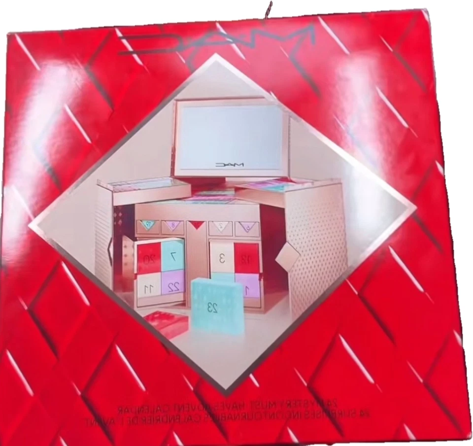 Calendario de Adviento MAC COSMETICS 2025 LE Vacaciones Idea de Regalo Nuevo Valor $560 Foto 1 de 1