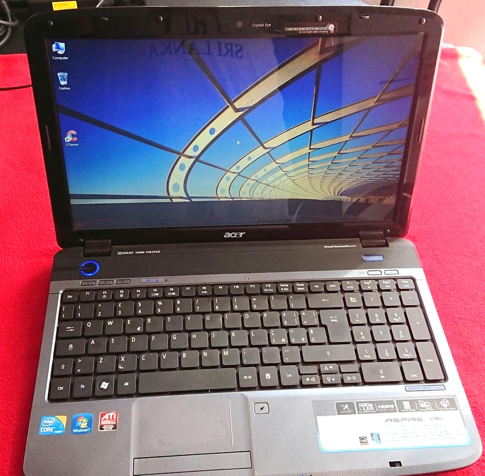 ACER ASPIRE 5740G INTEL CORE i3 - PERFETTO  in OTTIMO STATO - Display 15,6" LED - Imagen 1 de 4