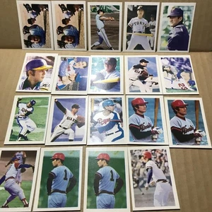 Showa Era Pro Baseball Card Set 19 Cards Sadaharu Oh Nagashima Shigeo Vintage - Picture 1 of 10