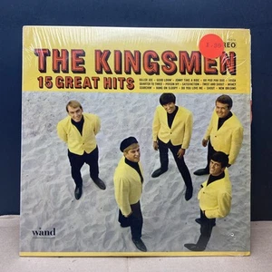 The Kingsmen 15 Great Hits LP, MULTIPLE LP'S SHIP FREE! - Imagen 1 de 2