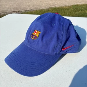 Nike Heritage 86 FC Barcelona Mütze Kappe verstellbarer Riemen Einheitsgröße blau Fußball - Bild 1 von 11