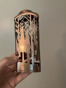 Bath And Body Works Bronze Tree Forest Holiday Christmas Soap Dispenser Holder - Picture 1 of 8