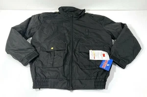 CHAQUETA ABRIGO SPIEWAK S3609 XLARGE LARGA NEGRA DE LUJO SOLO SIN FORRO - Imagen 1 de 3