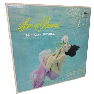 Nelson Riddle Sea Of Dreams LP vg teal label 33rpm Vinyl Record Album - Imagen 1 de 3