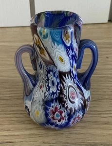 Early 20th Century Small Vase Fratelli Toso Murano 8cm - Picture 1 of 8