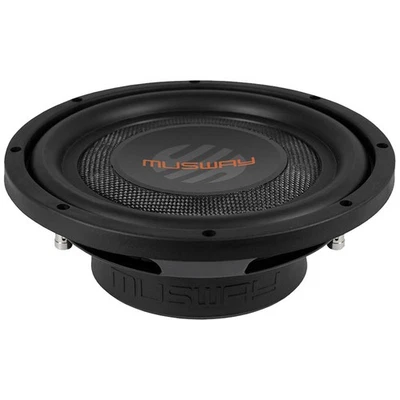Musway MWS1022 25cm Auto FLAT Subwoofer Car Hifi Flach Woofer 600 Watt  - Bild 1 von 3