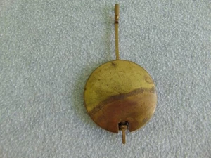 OLD ANTIQUE FRENCH MANTLE SHELF ADJUSTABLE PENDULUM CLOCK PARTS - Picture 1 of 7