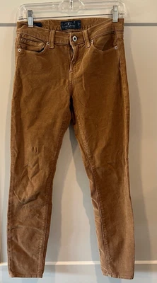 Pantalones ajustados de pana marrón Lucky Brand Sofia para mujer talla 4/27 Foto 1 de 4