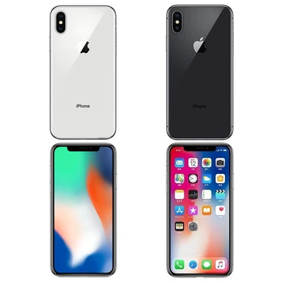Original  Apple iPhone X Hexa-core SmartPhone 5.8" Unlocked 64GB/256GB Face ID - Image 1 of 4