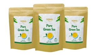 CENVEL®️ Pure Green Tea | Lose Blätter | 100% Pure Natural Green Tea Detox Tea - Bild 1 von 22