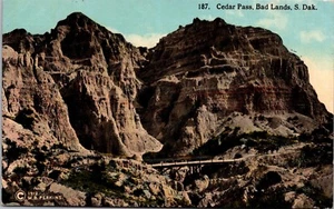 Zedernpass Bad Lands South Dakota Postkarte - Bild 1 von 2