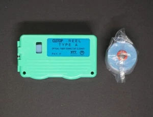 CLETOP Fiber Optic Cleaning Cassette Type A w/ Extra Blue Tape - Photo 1/5