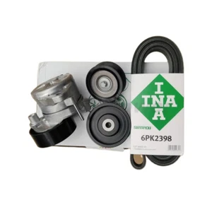 OEM INA Tensioner & Belt Kit 2722000270 for Mercedes C350 E350 E550 W203 W204 - Picture 1 of 7