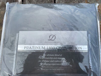 Danjor Linens King Size Bed Sheets Set 1800 Series 6 Piece Bedding Sheet - Image 1 of 2