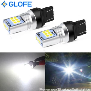 2X For Cadillac SRX 10-16 Buick Regal 14-17 White 7443 LED Daytime Running Light - Picture 1 of 10