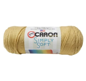 Caron Einfach Weich Acryl Aran Strickwolle Garn 170g - 0008 Herbst Maize - Bild 1 von 1