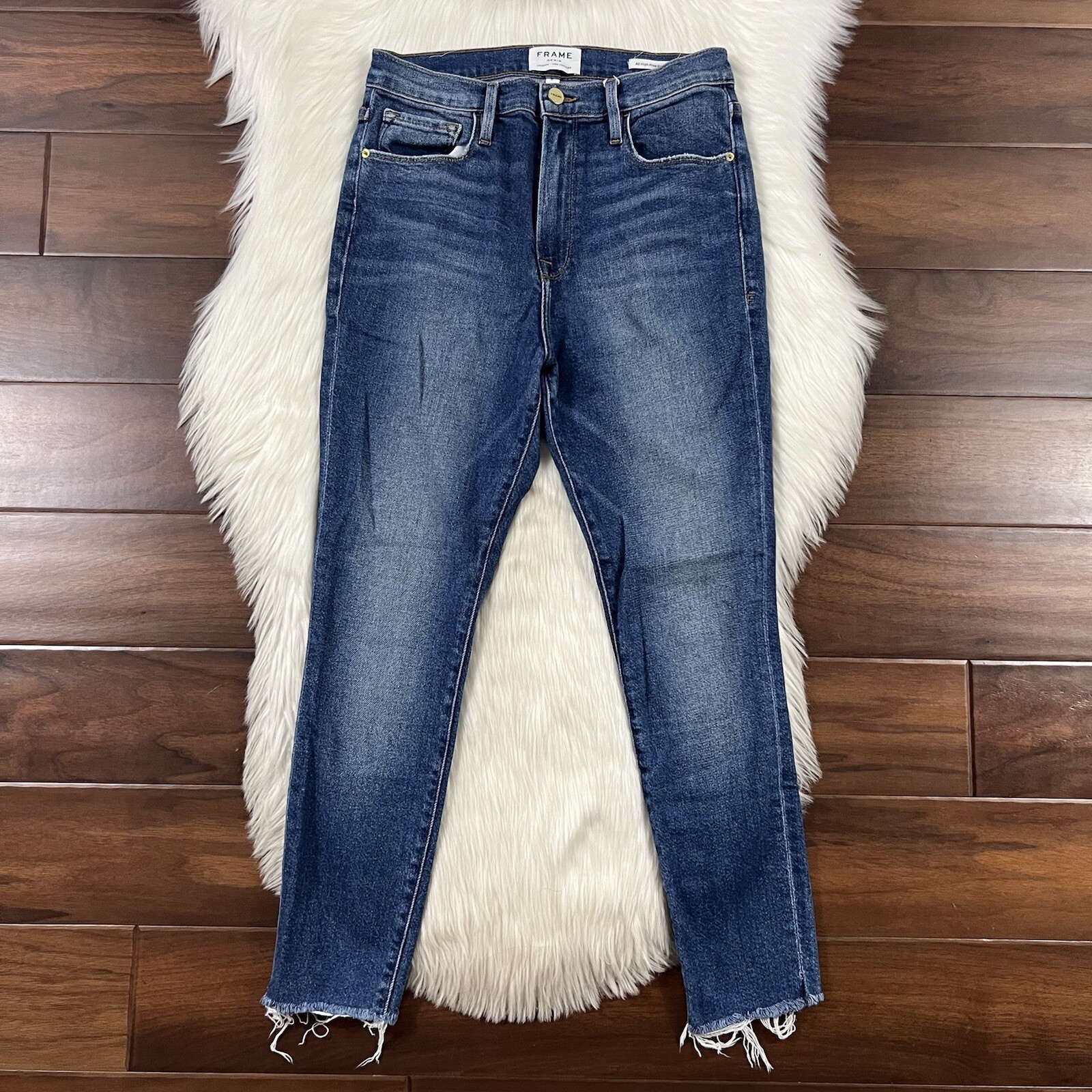 Womens Judy Blue distressed boot cut jeans SOLD OUT Style JB8235