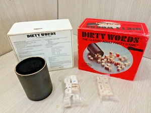 Adult Party Game Vintage Dirty Words Matscot 1993 Missing Timer - Picture 1 of 9