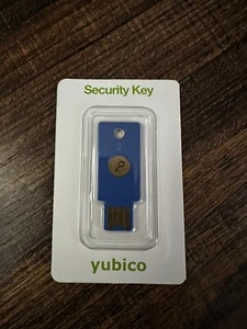 Yubico FIDO Security Key NFC and USB - Two Factor Authentication, Fits USB-A - Afbeelding 1 van 2
