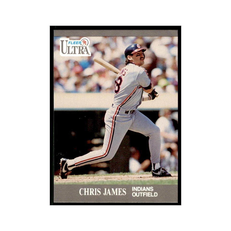 Chris James 1991 Fleer Ultra #111 Baseball Cards Baseball Card NM - Image 1 of 3