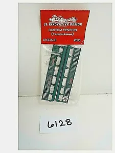 JL Innovative Design N Scale #605 Custom Fencing Green w/Labels Model Train 6128 - Picture 1 of 2