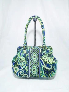 BORSA A TRACOLLA VERA BRADLEY RYTHMN & BLUES STRUTTURATA - COME NUOVA - Foto 1 di 1