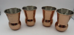 Pier 1 One - Hand Hammered Copper/Edelstahl 14oz Tumbler Moscow Mule (4) - Bild 1 von 8