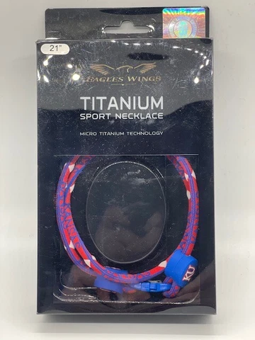 Jayhawk Memorabilia - Titanium Sport Necklace NIB Cover