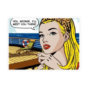 Stampa su Tela su Carta Poster o Quadro Sheila B. Yes-George - Picture 1 of 2