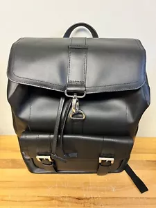 Zaino laptop McKlein USA Hagen 15" pelle a grana intera nero 8802 eccellente - Foto 1 di 5