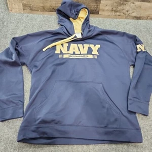 Navy Hoodie Herren XL Champion Midshipmen Pullover Naval Academy USNA blau - Bild 1 von 13