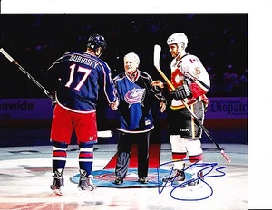 CALGARY FLAMES MARK GIORDANO SIGNIERTE ZEREMONIE 8 X 10 - Bild 1 von 1