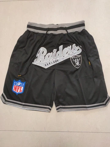 Hot sale Oakland Raiders Men’s Black with Pockets Shorts Size: S-2XL Cover